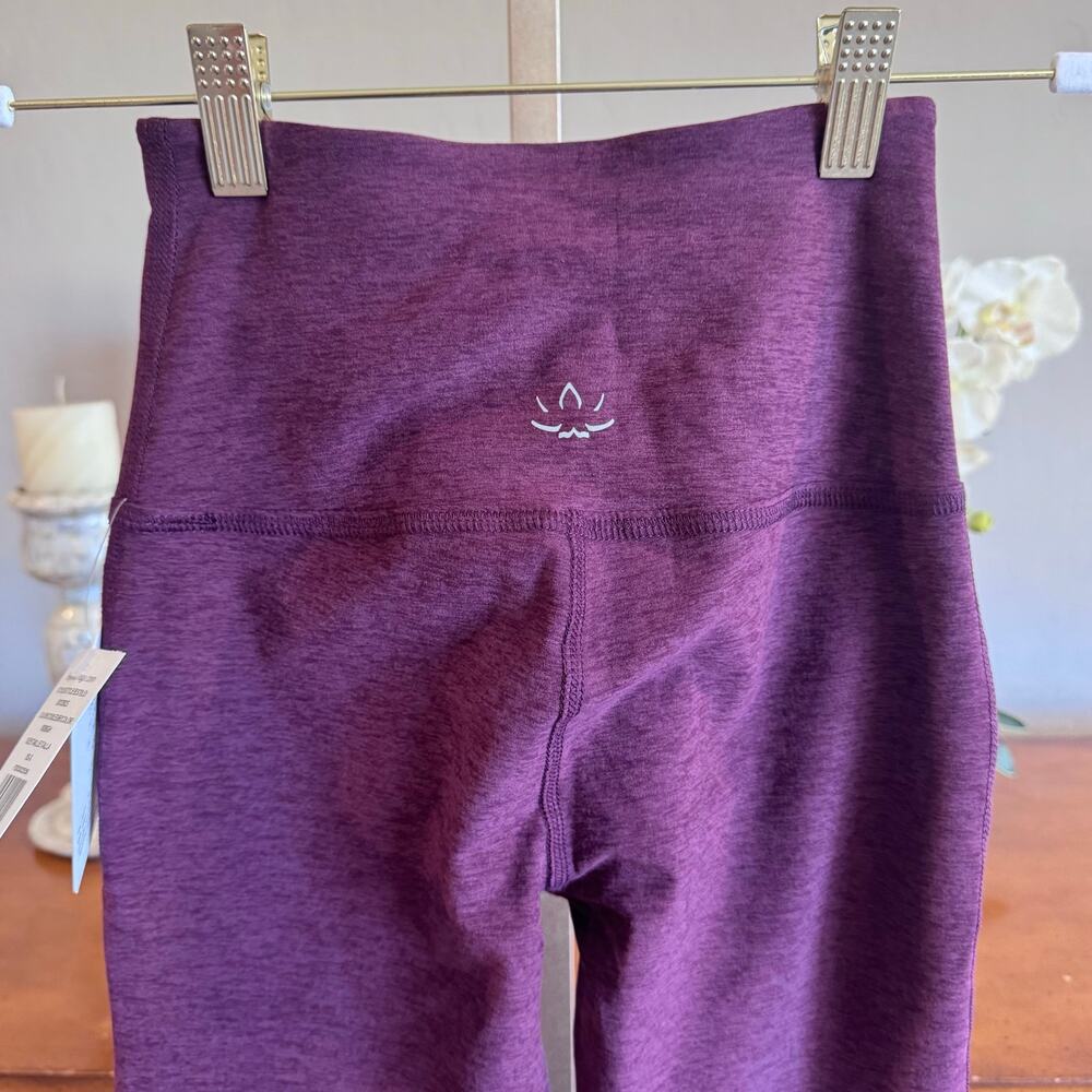 Beyond Yoga Spacedye Practice Pocket Bootcut Pants Burgundy Heather XS/S NWT - Picture 5 of 13